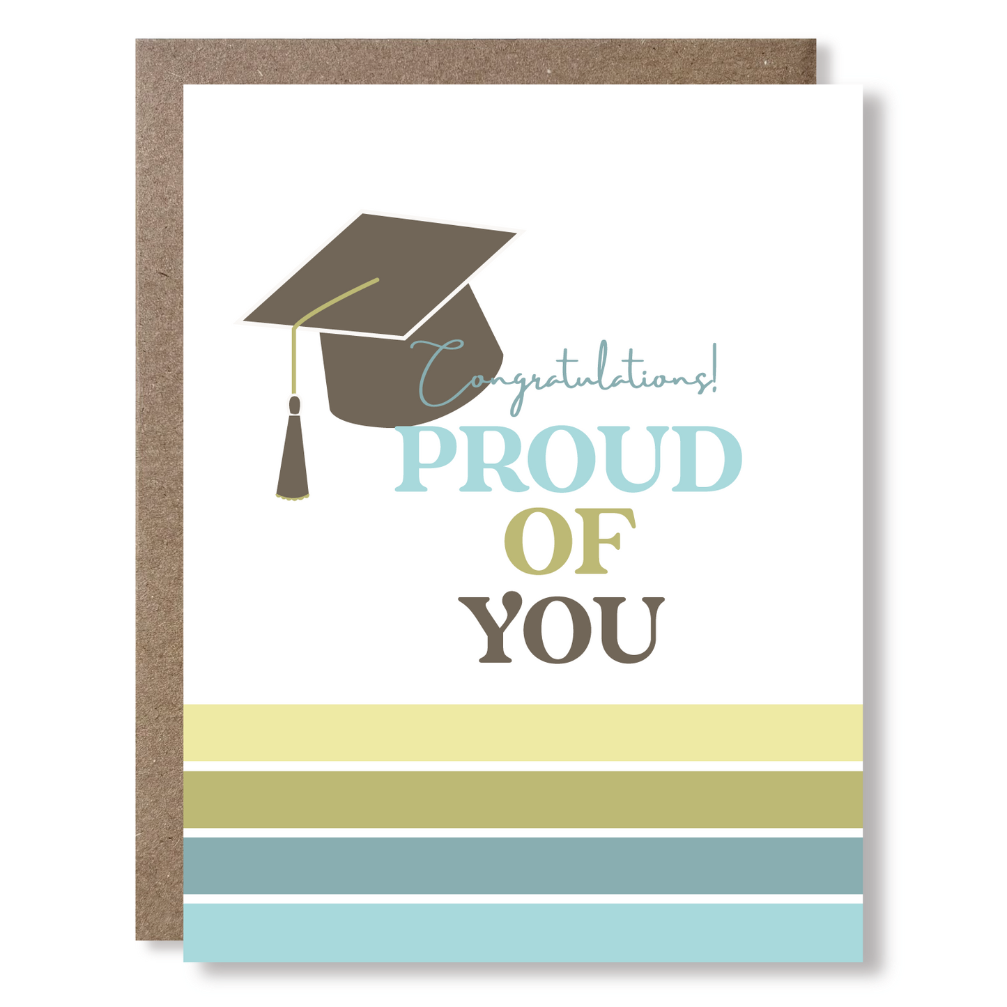 Proud Graduation Greeting Card